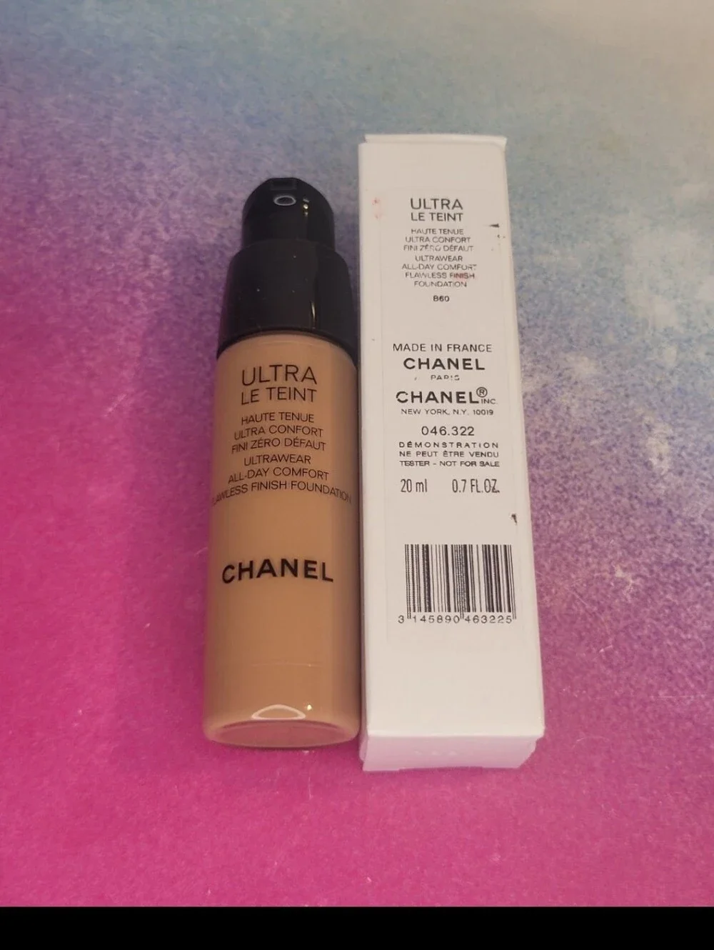 Chanel Ultra Le Teint Flawless Finish Foundation B60